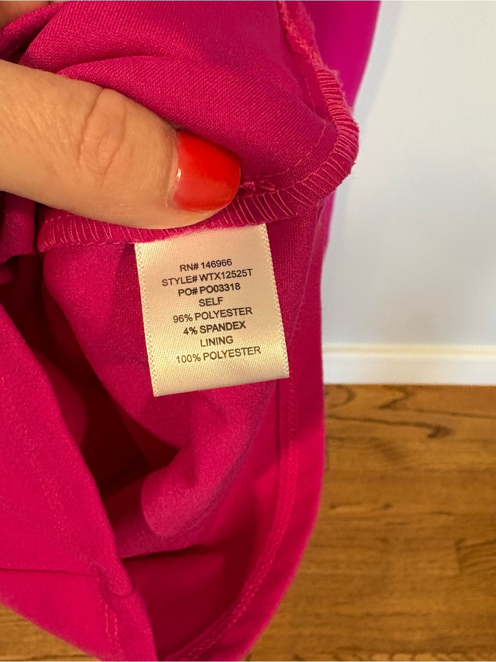 CRYSTAL SKY fushia jumpsuit - Picture 6 of 6